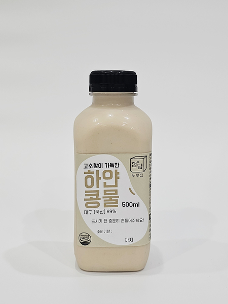 [경북세일페스타] [정담두부집] 국산콩 하얀콩물 500ml